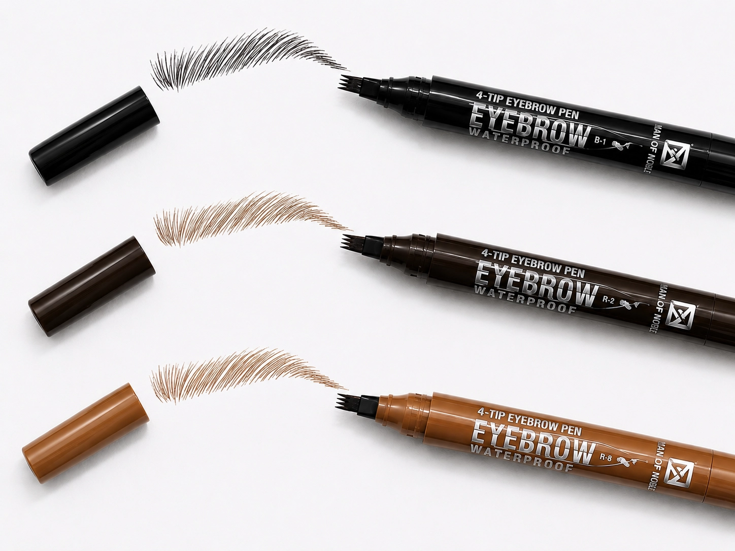 Sourcils parfaitement dessin&eacute;s avec feutre microblading